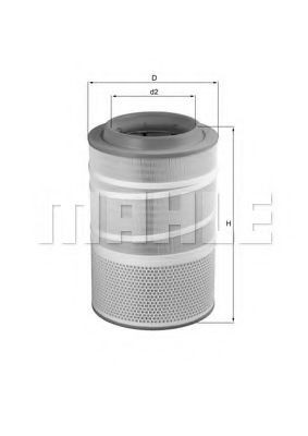 Comprar LX1278 Mahle Original Filtro de aire